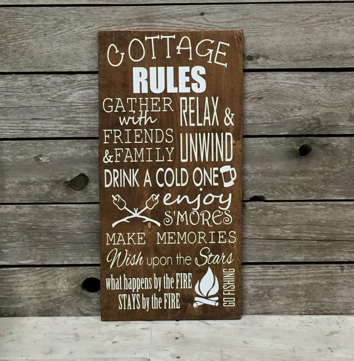 Cottage House Rules
